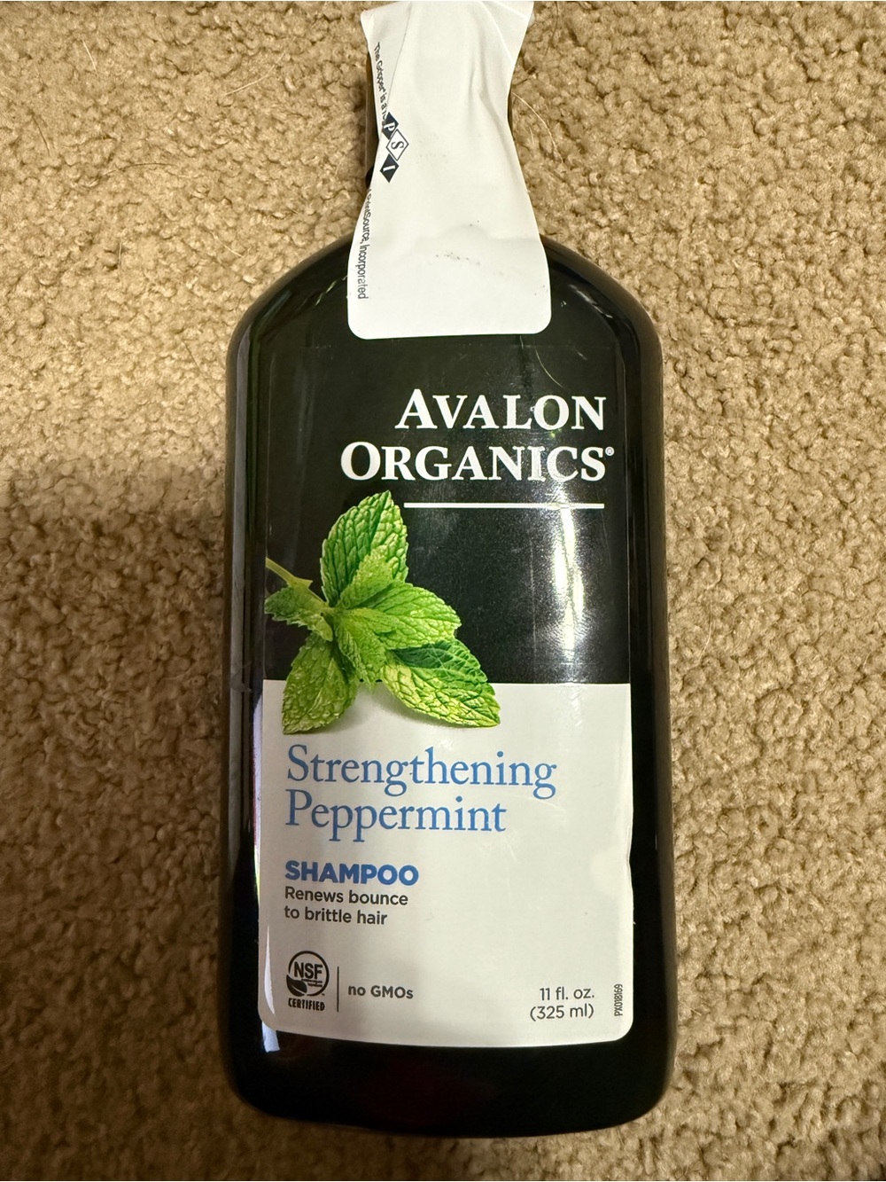 Strengthening Peppermint Shampoo — Black